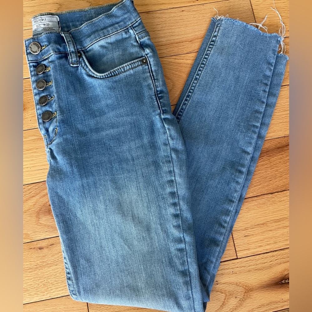 Free People Skinny Jeans Size 27